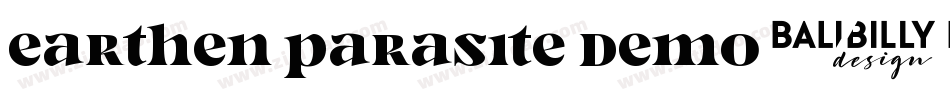 Earthen Parasite DEMO字体转换